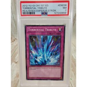 Yu-Gi-Oh Torrential Trbute 1st Edition #EN036 PSA 7